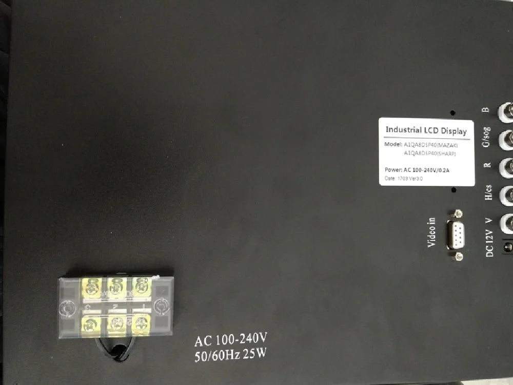 A1QA8DSP40 14" Replacement LCD panel Monitor compatible for MAZAK CNC M335 system CRT