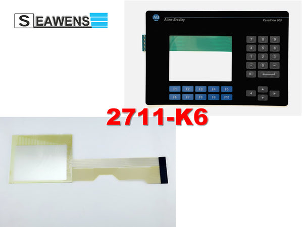2711-K6C3 touch screen + membrane keypad for Allen-Bradley HMI 2711K6C3, FAST SHIPPING