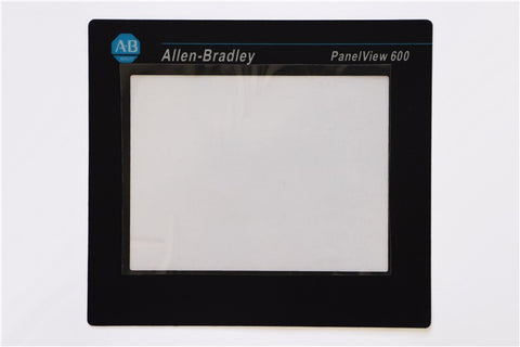ALLEN BRADLEY 2711-T6C PANELVIEW 600 TOUCH SCREEN WITH GLASS REPLACEMENT COVER 2711-T6C OVERLAY