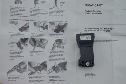 6GK1500-0FC00 6GK1 500-0FC00 SIMATIC PROFIBUS FC RS485 Bus Connector Qty