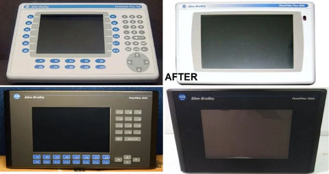 ALLEN BRADLEY 2711-B6 PANELVIEW 600 KEYPAD AND TOUCH GLASS REPLACEMENT 2711-B6 OVERLAY, HAVE IN STOCK