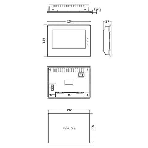 Kinco MT4414T  7" TFT HMI ,HAVE IN STOCK