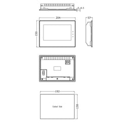 Kinco MT4414T  7" TFT HMI ,HAVE IN STOCK