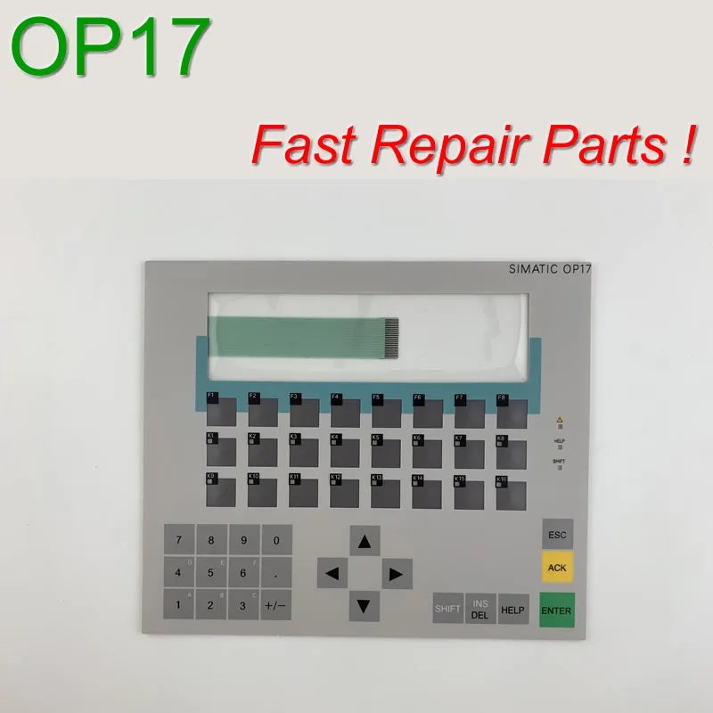 OP17 6AV3617 6AV3 617-5BB00-0BD0 Membrane Keypad for SIMATIC HMI Panel repair~do it yourself, Have in stock