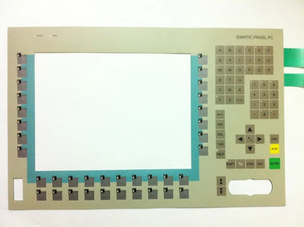 NEW PC670 6AV7723-1AC10-0AD0 ! Touch Screen panel Membrane Keypad hand wheel Button mask,FREE SHIPPING