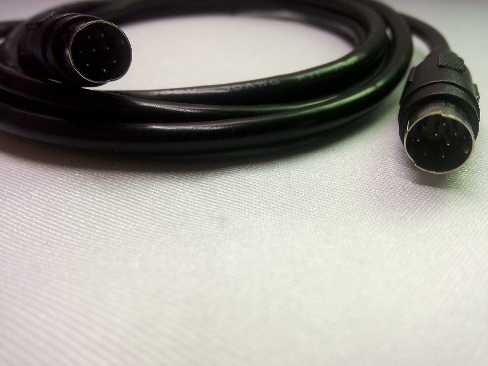 1761-CBL-AM00 PLC Micrologix Cable 90 degree, 1761-CBL-AM00 Cable to connect 1761 Series CPU and AB repeater, OEM 1761CBLAM00