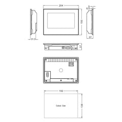 MT4434T  Kinco 7" TFT HMI TOUCH PANEL ,HAVE IN STOCK,FAST SHIPPING