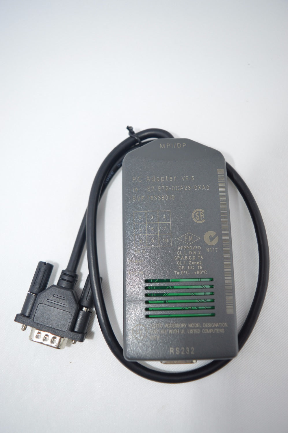 PC/MPI+ 6ES7972-0CA23-0XA0 RS232 isolated PLC adapter for S7-300/400 PLC 6ES7 972-0CA23-0XA0 free shipping high quality