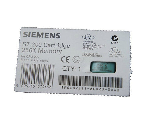 6ES7291-8GH23-0XA0,6ES7 291-8GH23-0XA0,6ES72918GH230XA0,SIMATIC S7-200, 256 KB, BATTERY MODULE,, FREE SHIPPING