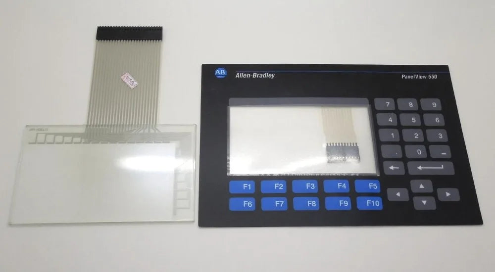 AB 2711-B5A PANELVIEW 550 KEYPAD AND TOUCH GLASS REPLACEMENT 2711-B5A1 OVERLAY, HAVE IN STOCK