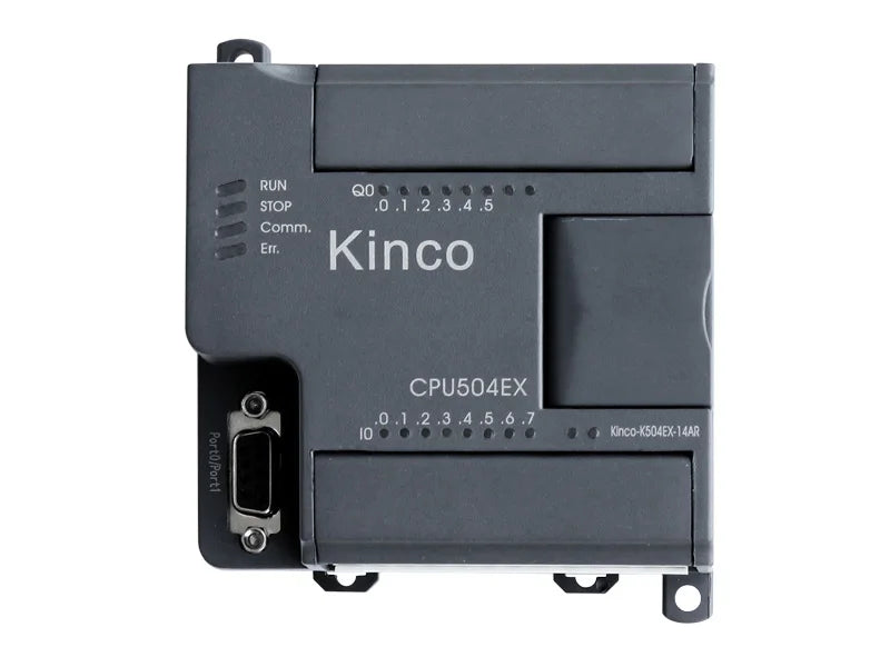 K504EX-14AR Kinco PLC K504EX 14AR CPU Module ,14 I/O, DI 8*DC24V, DO 6*Relay, Relay output ,HAVE IN STOCK,FAST SHIPPING