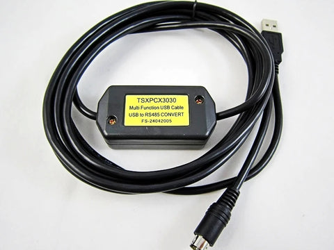 TSXPCX3030:USB/RS485 cable for TSX Preminum, Micro, Nano, Naza, Twido PLC