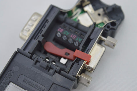 6ES7972-0BB42-0XA0 BUS CONNECTOR FOR SIEMENS SIMATIC DP PROFIBUS WITH PG SOCKET 35 degree cable outlet