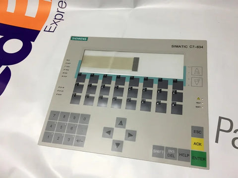 6ES7634-1DF00-0AE3 C7-634 Membrane Keypad for SIMATIC & GEA HMI Panel repair~do it yourself, Have in stock