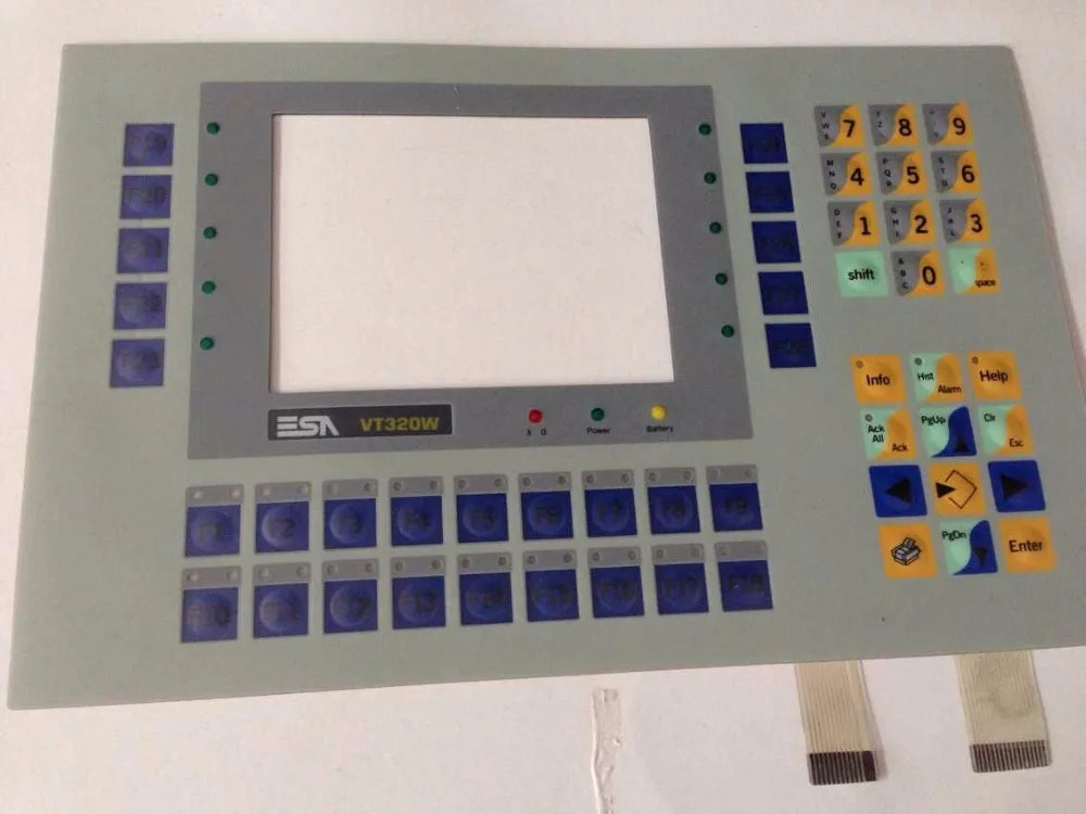 ESA VT320W Series Membrane Keypad,VT320W Membrane Film ,HAVE IN STOCK,FAST SHIPPING