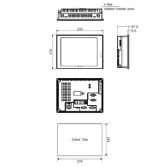 Kinco MT5423T 8" TFT HMI ,HAVE IN STOCK