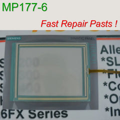 6AG1642-0EA01-3AX0 MP177-5.7 inch Membrane Film+Touch Glass for SIMATIC HMI Panel repair~do it yourself, Have in stock