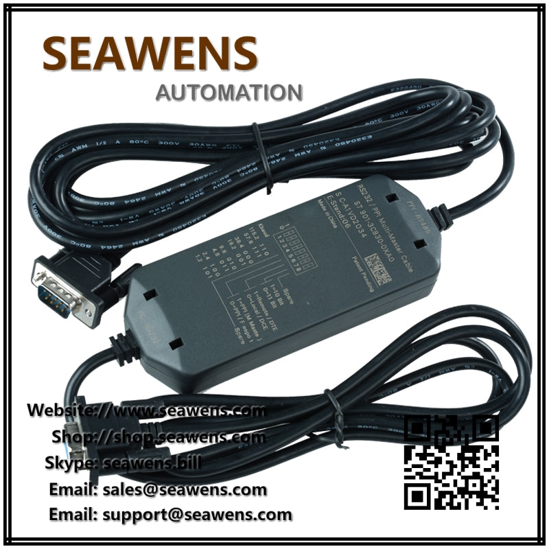 6ES7901-3CB30-0XA0 RS232-PPI Serial-port Adapter,Fast Shipping