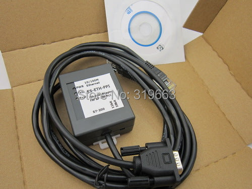 ES-ETH-PPI: S7-200PLC Ethernet adapter,RJ45 port to RS485,Ethernet, Internet or 3G wirelss network to achieve SMATIC S7-200PLC
