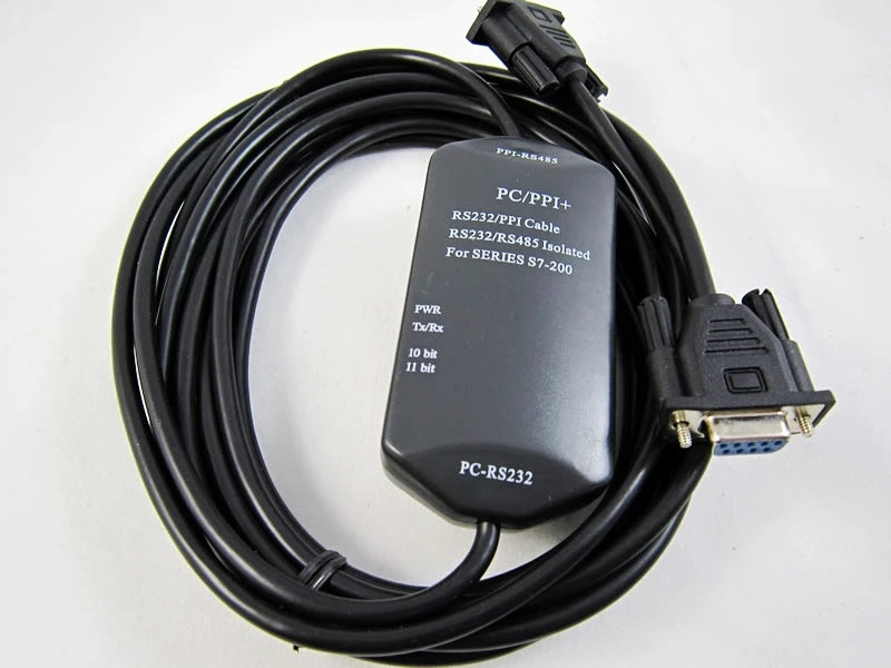 PC/PPI+ programming cable for S7-200 PLC ,compitable with 6ES7 901-3CB30-0XA0, FREE SHIPPING