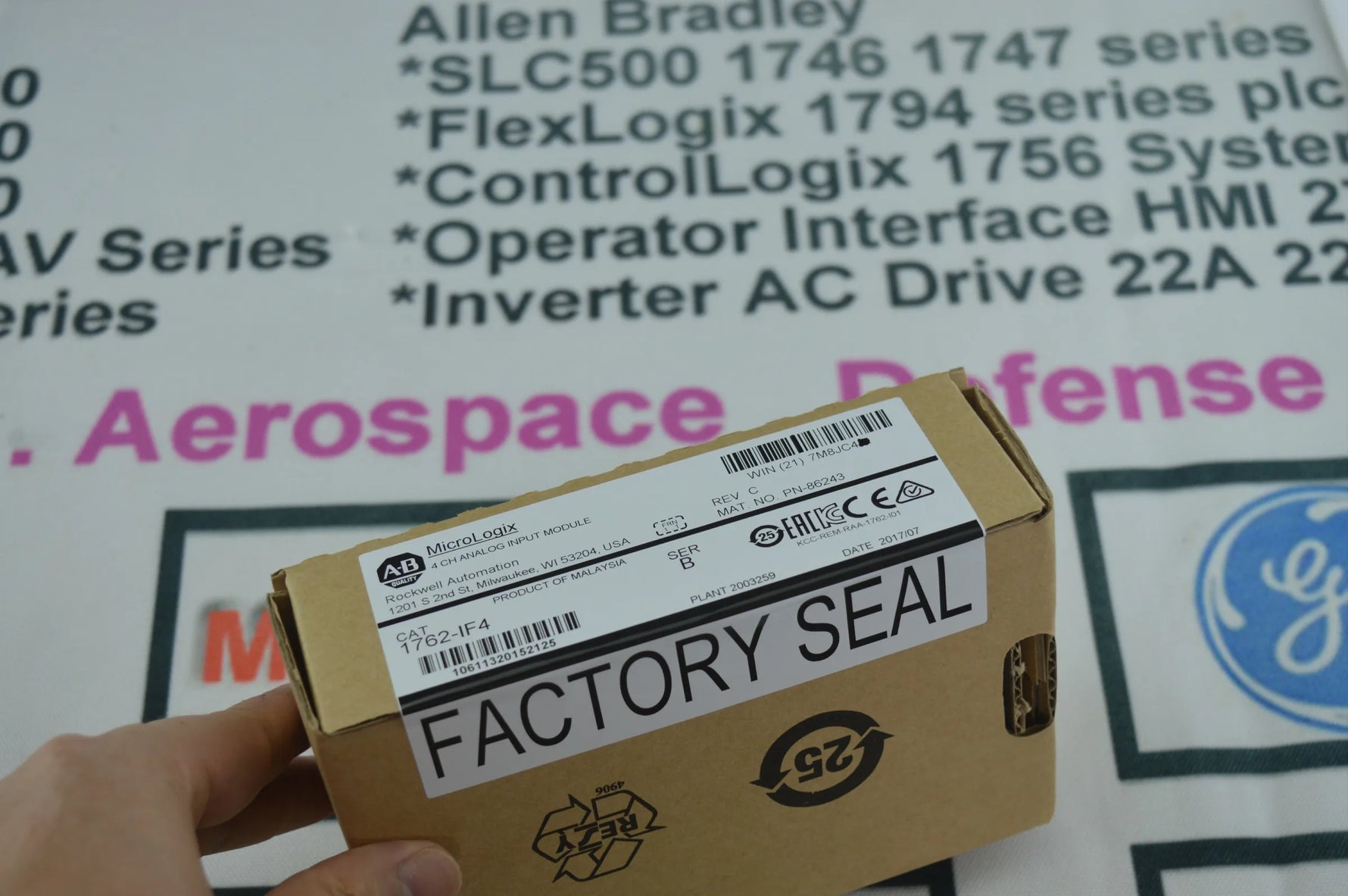 1762-IF4,NEW AND ORIGINAL,FACTORY SEALED,HAVE IN STOCK