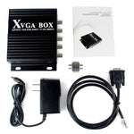 XVGA Box MDA CGA EGA RGB RGB Sog RGBS RGBHV YPbP YUV to VGA Converter Industrial Video Converter with US/EU/UK ,HAVE IN STOCK