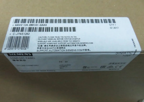 6AV2124-0MC01-0AX0 6AV2 124-0MC01-0AX0 SIMATIC HMI TP1200 COMFORT,TOUCH OPERATION,12" TFT,NEW & HAVE IN STOCK