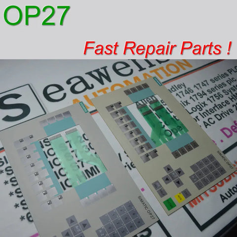 6AV3627-1LK00-0AX0 6AV3 627-1LK00-0AX0 OP27 Membrane Keypad for SIMATIC HMI Panel repair~do it yourself, Have in stock