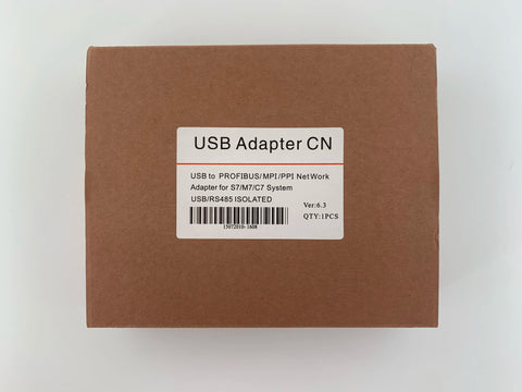 6ES7972-0CB20-0XA0:Compatible with Siemens PC Adapter USB Adapter Maximum Rate 1.5Mbps Optical Isolation