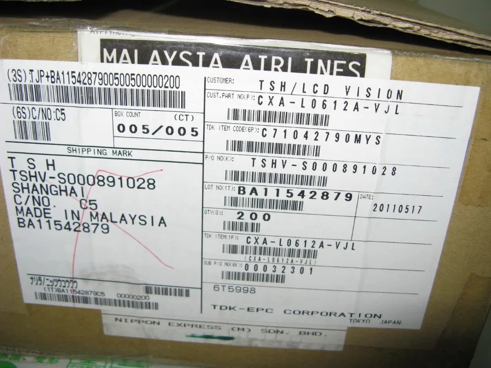 Original CXA-L0612-VJL CXA-L0612A-VJL XAD153L TDK Inverter for 10.4" LQ10D367 OR LQ10D368 PANEL