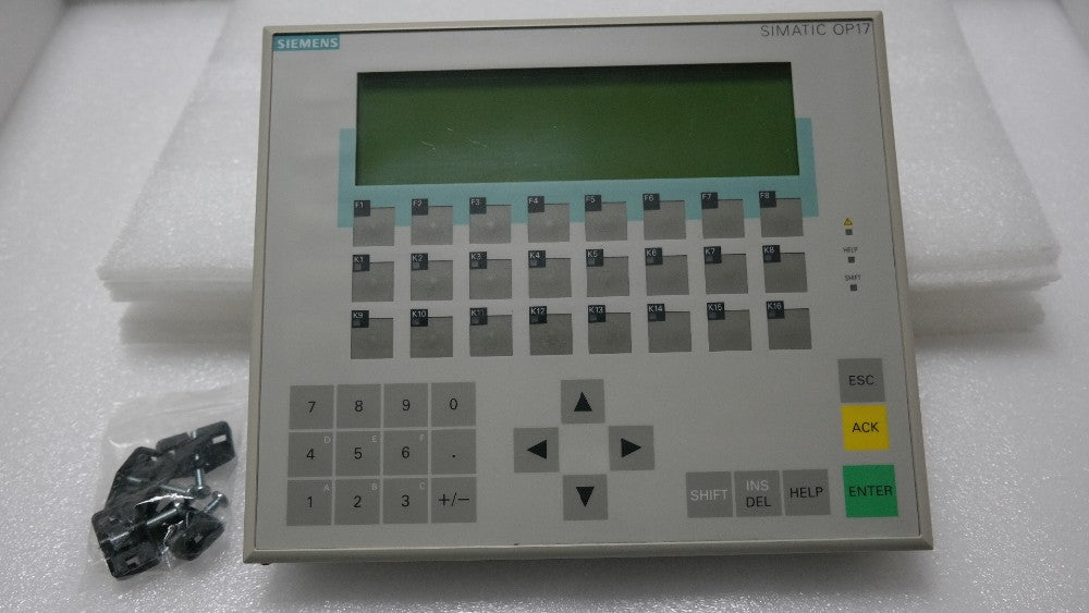 6AV3617-1JC20-0AX1 6AV36171JC200AX1 OPERATOR PANEL OP17/DP USED Appearance of scratches