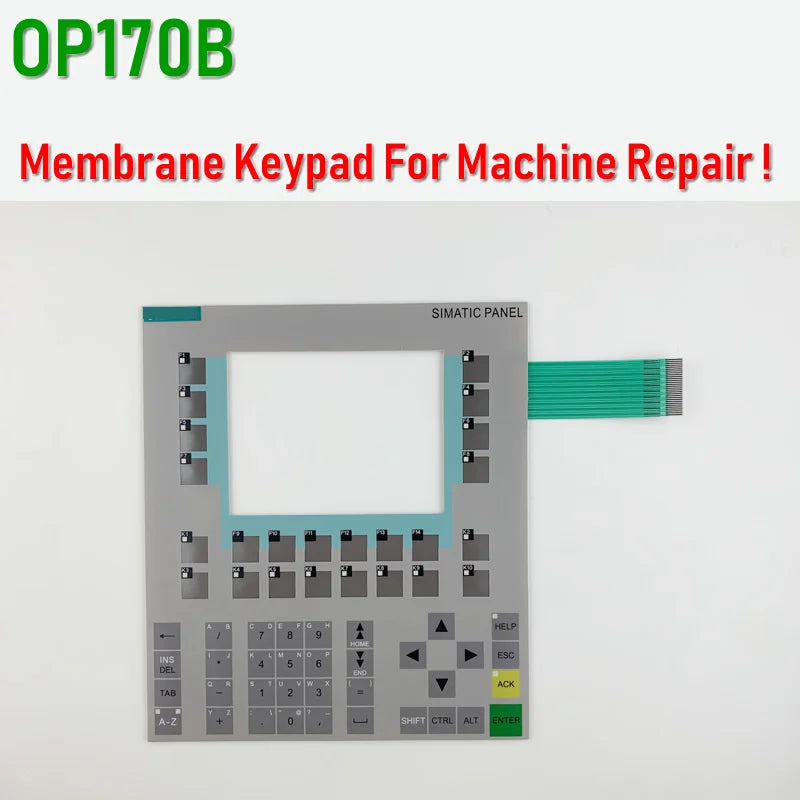 OP170B 6AV6542-0BB15-2AX0 Membrane Keypad for SIMATIC HMI Panel repair~do it yourself, Have in stock
