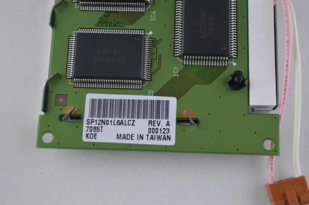 SP12N002 LCD DISPLAY PANEL For Machine Operation Panel Repair,Available&Stock Inventory