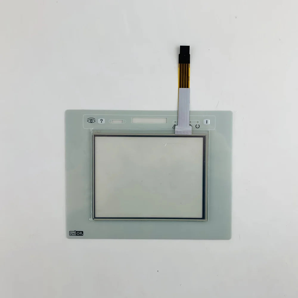 eTOP10C-0050 Touch Glass with front protective film for Uniop Operator's panel repair~do it yourself,Have in stock