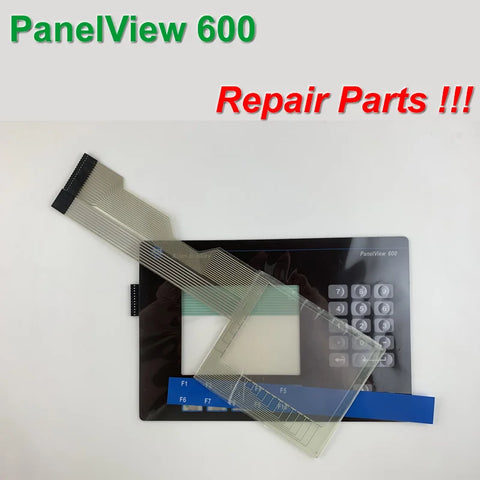 ALLEN BRADLEY 2711-B6 PANELVIEW 600 KEYPAD AND TOUCH GLASS REPLACEMENT 2711-B6 OVERLAY, HAVE IN STOCK