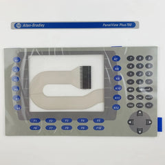 ALLEN BRADLEY 2711P-K7 PANELVIEW PLUS 700 MEMBRANE OVERLAY KEYPAD 2711P-K7C K7M, HAVE IN STOCK