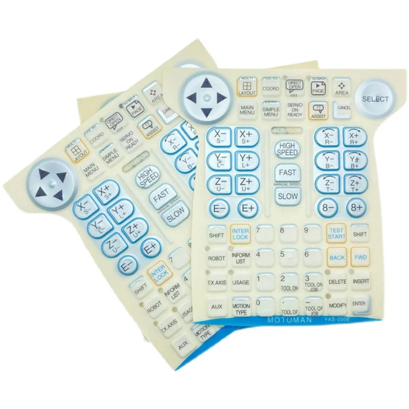 YKS-000E YKS-001E YKS-002E YKS-005E YKS-012E Membrane Film for Yaskawa Robot Teach Pendant Motoman Front Overlay Foil Repair