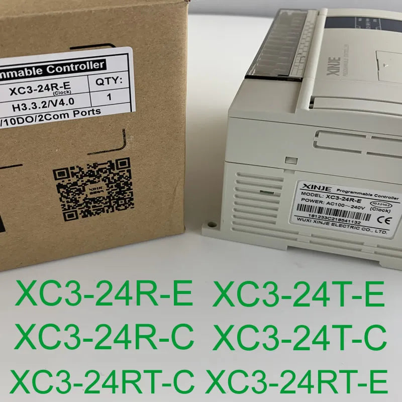 XINJE XC3-24R-E XC3-24R-C XC3-24T-E XC3-24T-C XC3-24RT-E XC3-24RT-C PLC CPU AC220V/DC24V, Have in stock