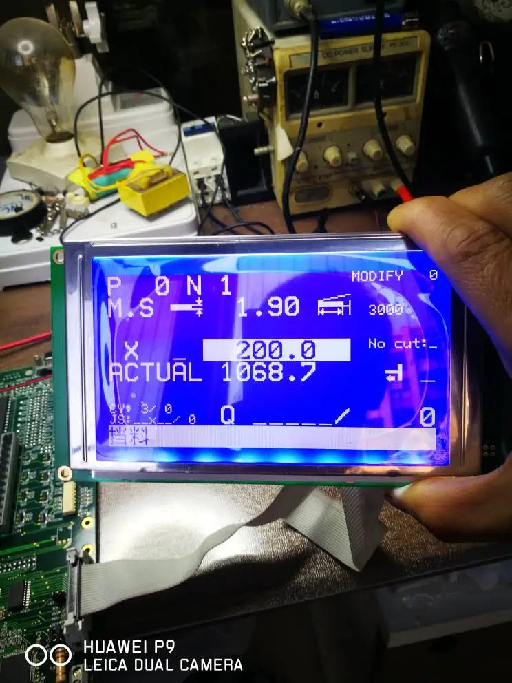 DNC60 V-DNC-63-PC BG240128ABNHHN195 LCD Panel for operation panel repair,Have in stock