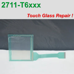 2711-T6C PanelView 600 touch screen Glass 2711-T6C Overlay digitizer for AB Panel Repair,in stock