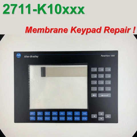 ALLEN BRADLEY 2711-B10C PANELVIEW 1000 SCREEN OVERLAY REPLACEMENT 2711-B10G, HAVE IN STOCK