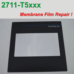 Allen Bradley 2711-T5A PanelView 550 2711-T5 touch screen replacement cover Overlay for Panel Repair,in stock