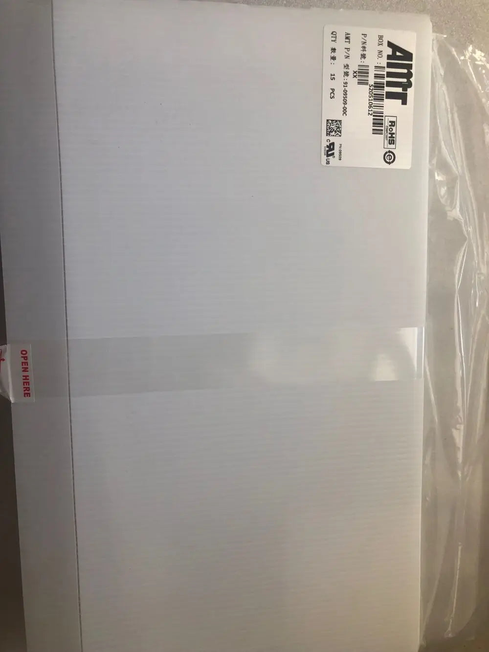 AMT9509 10.4 inch 4wire Touch Screen Glass for Operator's Panel repair~do it yourself, Have in stock