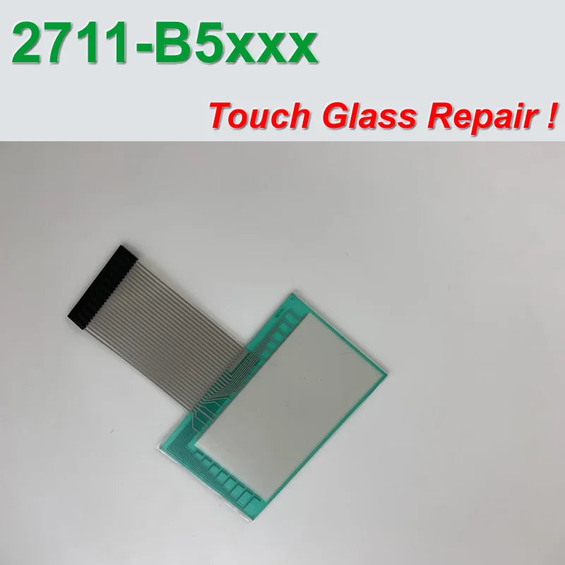 Allen Bradley 2711-B5A PanelView 550 Keypad touch glass 2711-B5A1 with Overlay digitizer for Panel Repair,in stock