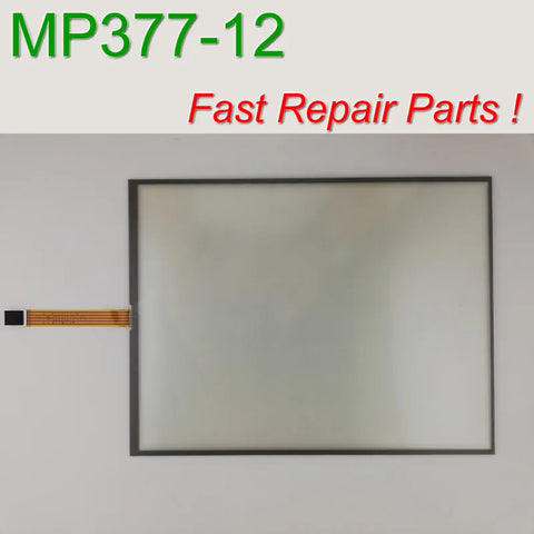MP377-12 6AV6644-0AA01-2AX0 Touch Screen Glass for HMI Panel repair~do it yourself, Have in stock