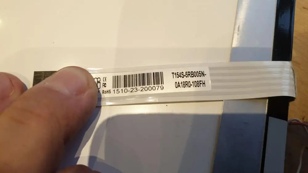 T154S-5RB005N-0A18R0-108FH Touch Glass for Machine Operator Panel repair~do it yourself, Have in stock