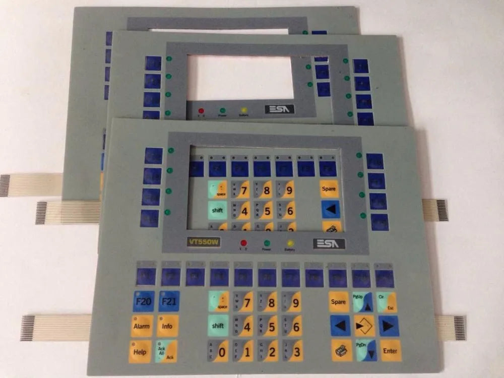 ESA VT550 Series Membrane Keypad,VT550W Membrane Film ,HAVE IN STOCK,FAST SHIPPING