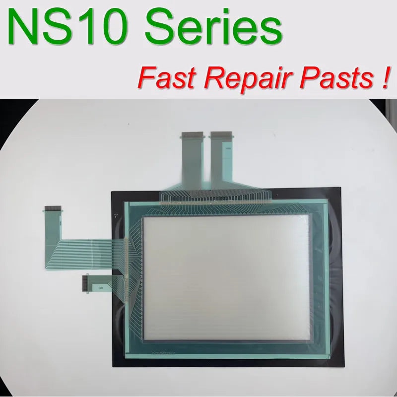 Touch panel screen for Omron NS10-TV00-ECV2 NS10-TV01B-V2 NS10-TV01-V2 TP-3142S1 TP-3142S3 with protective film