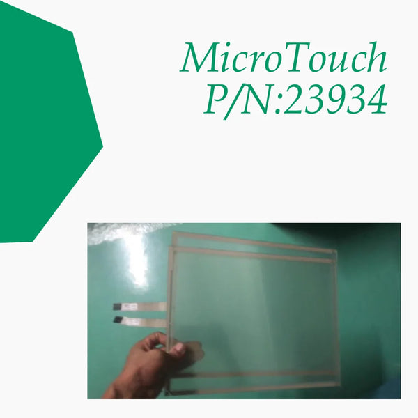 MicroTouch,P/N:23934 Touch Screen Glass for machine Panel repair~do it yourself, Have in stock