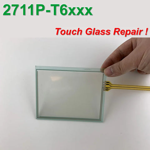 Allen Bradley PanelView PLUS 600 2711P-T6 glass 2711P-T6C 2711P-T6M digitizer for Panel Repair,in stock
